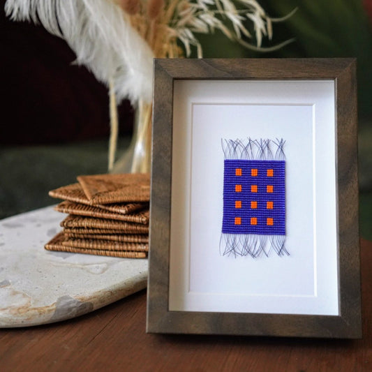 Electric Blue Small Artwork