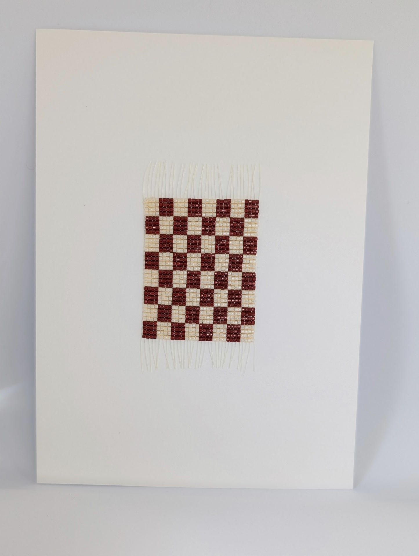 Checkered Red Artwork