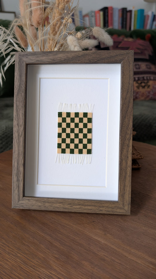 Checkered Green Artwork