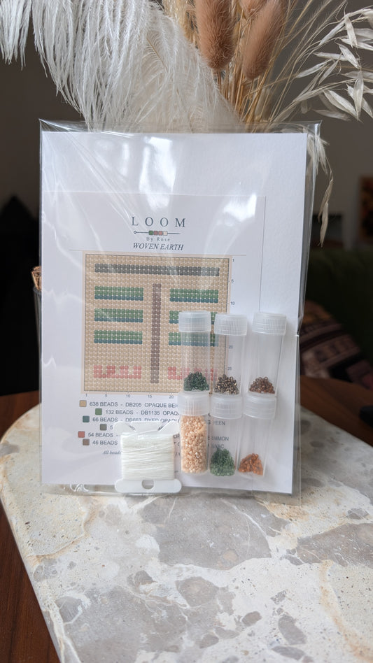 DIY Loom Kit with Pattern - Woven Earth